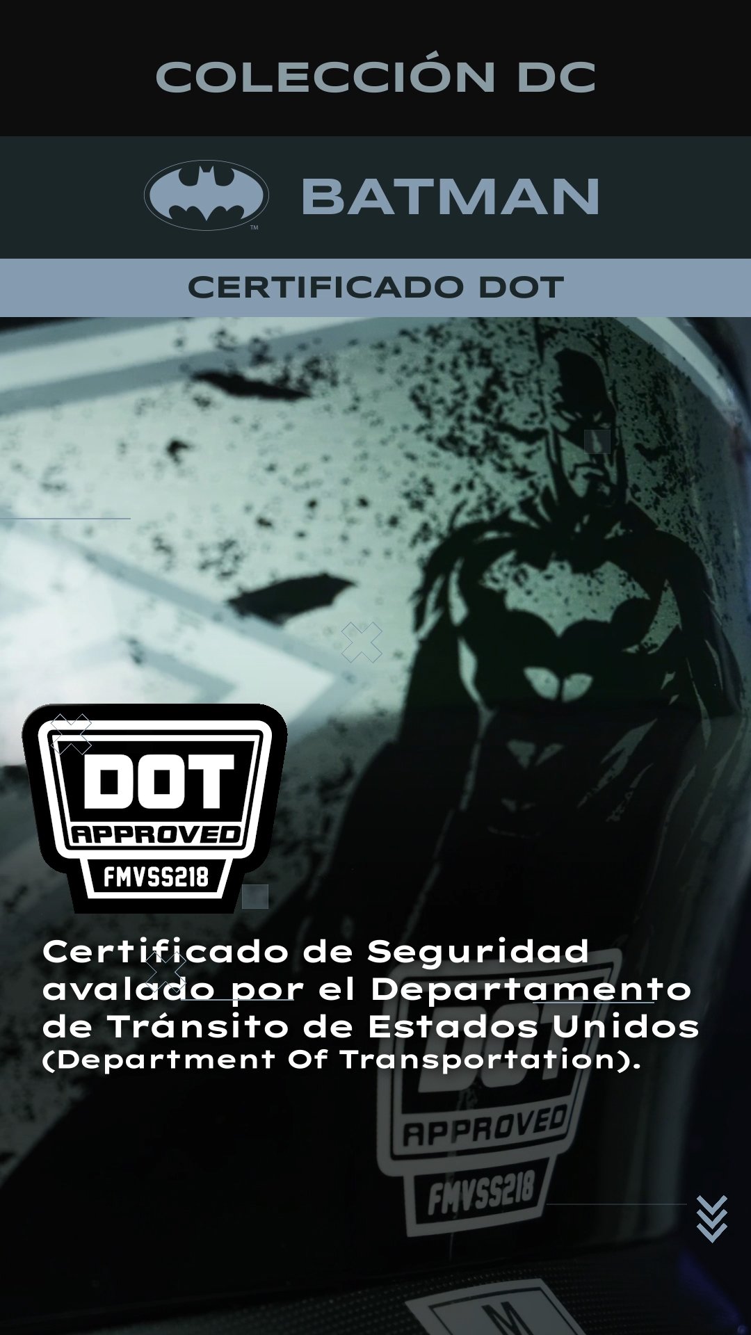 ZERO DC® BATMAN GRIS V2