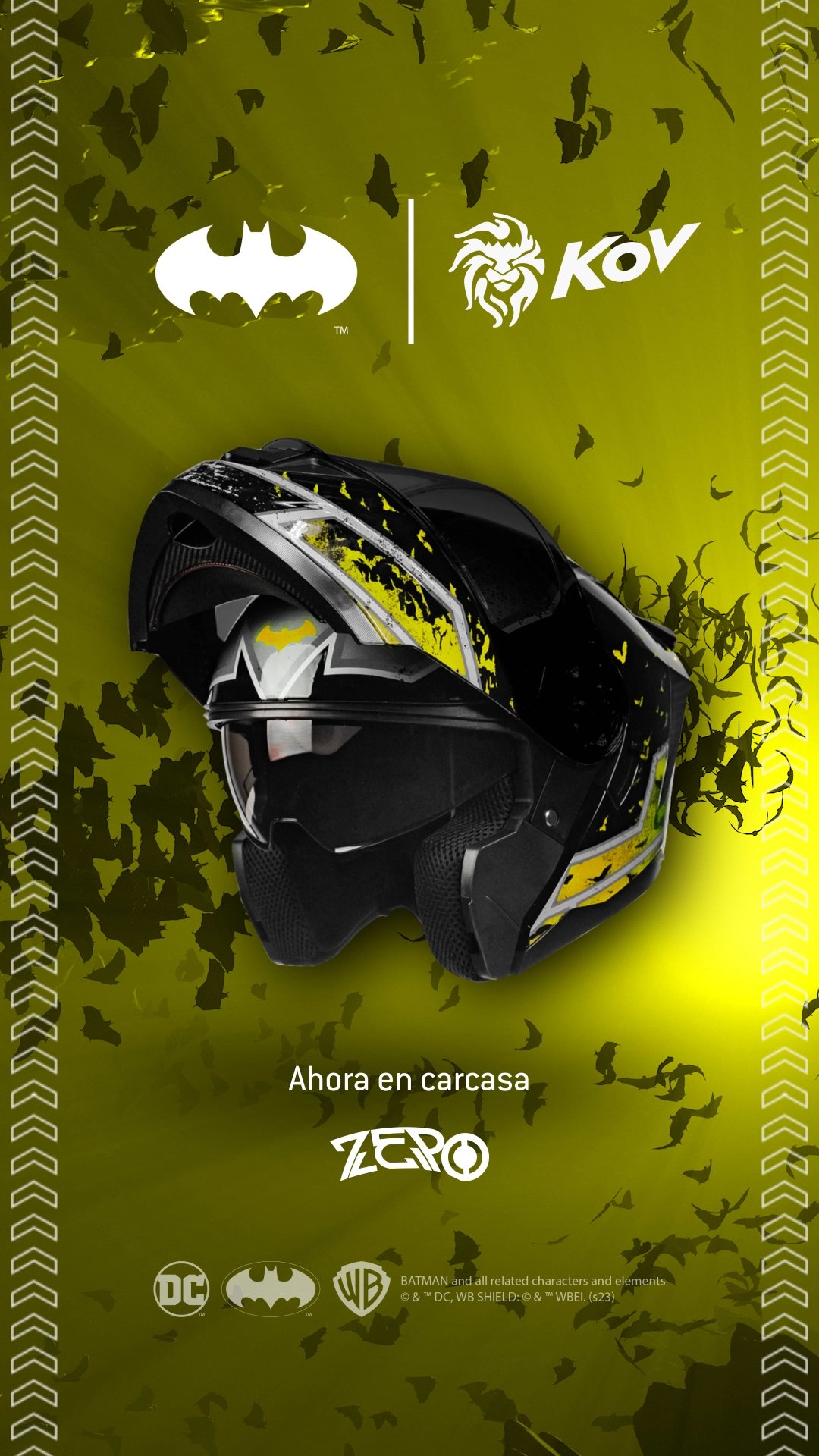 ZERO DC® BATMAN AMARILLO