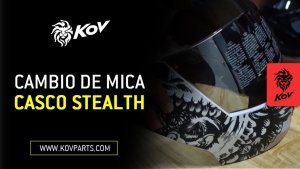 cambio de mica casco stealth