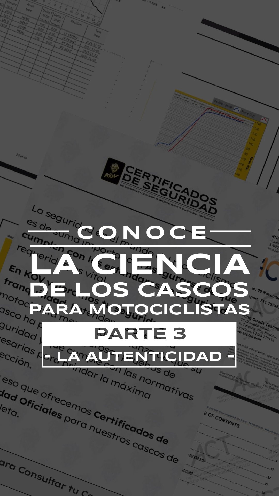 CONOCE LA AUTENTICIDAD DE TU CASCO