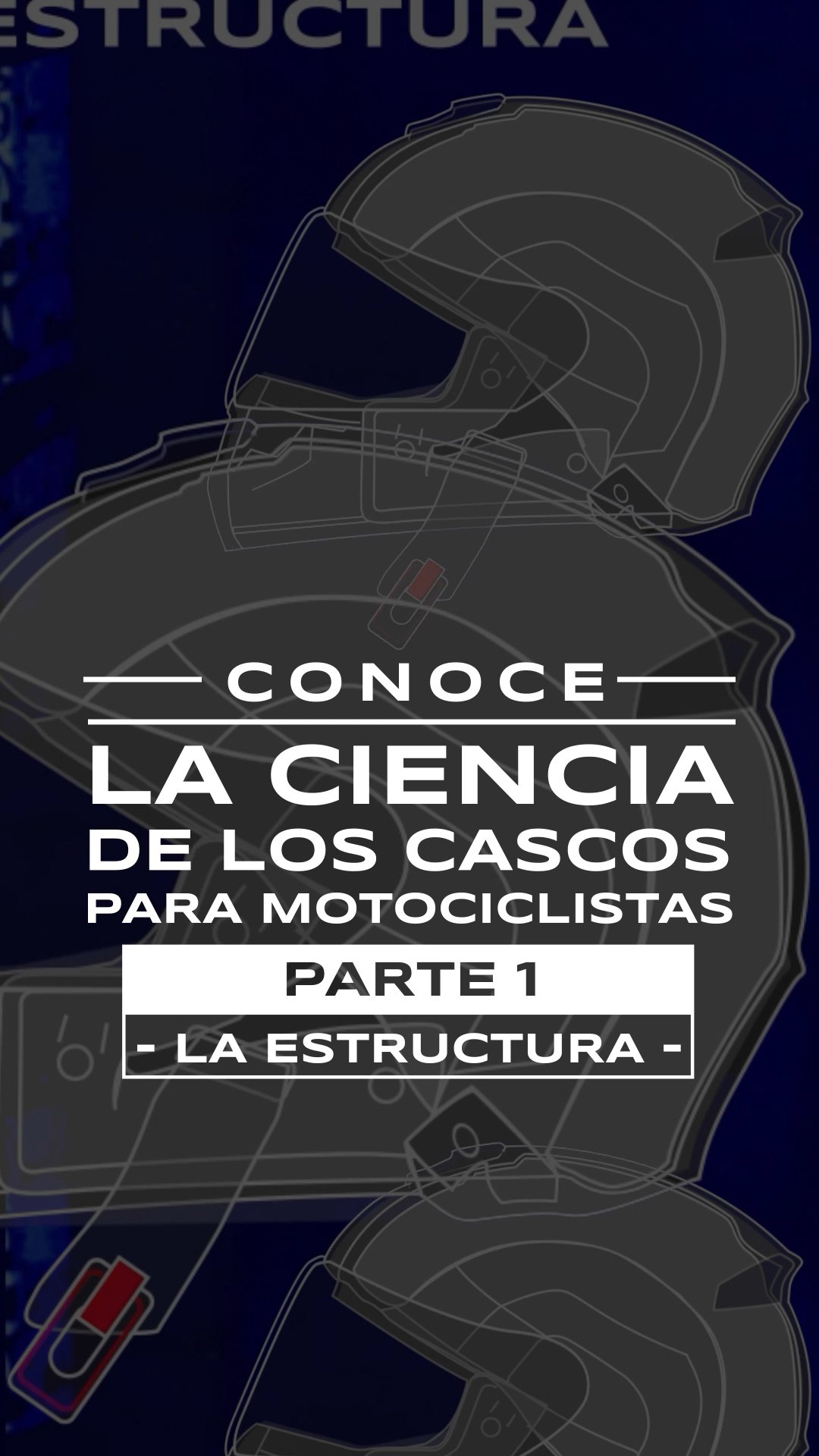 CONOCE LA ESTRUCTURA DEL CASCO