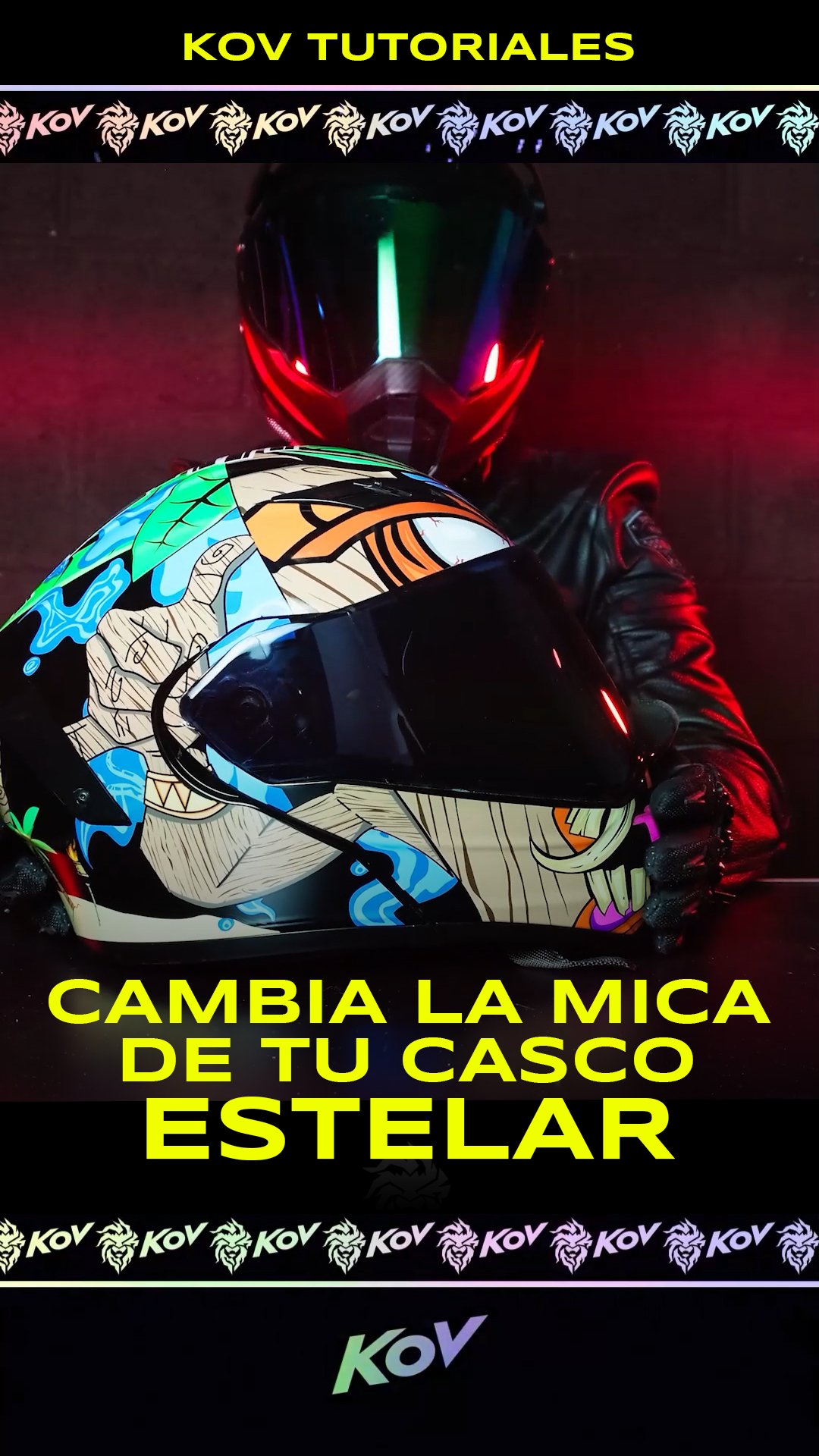 CAMBIA LA MICA DE TU CASCO ESTELAR