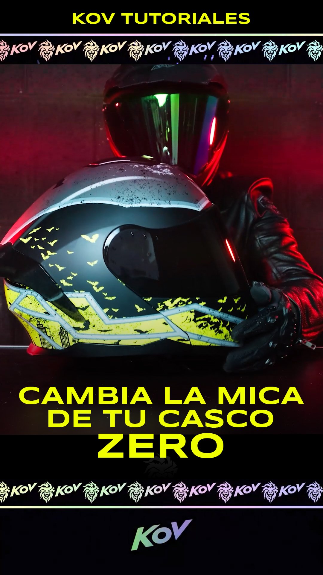 CAMBIA LA MICA DE TU CASCO ZERO
